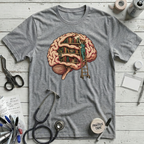 Brain Library T-Shirt - Athletic Heather