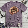 Brain Library T-Shirt - Heather Purple