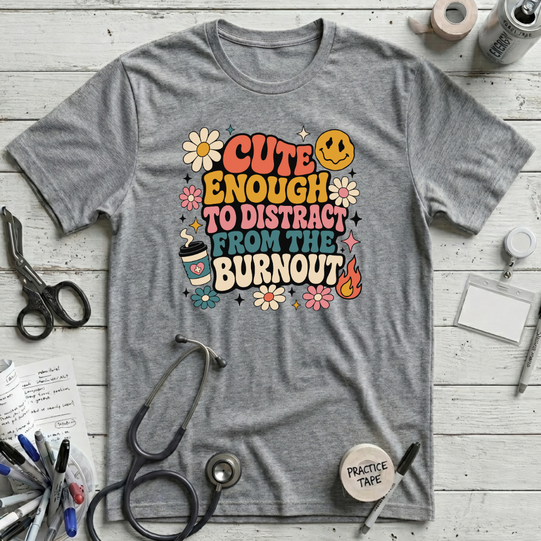 Burnout Distraction - Athletic Heather