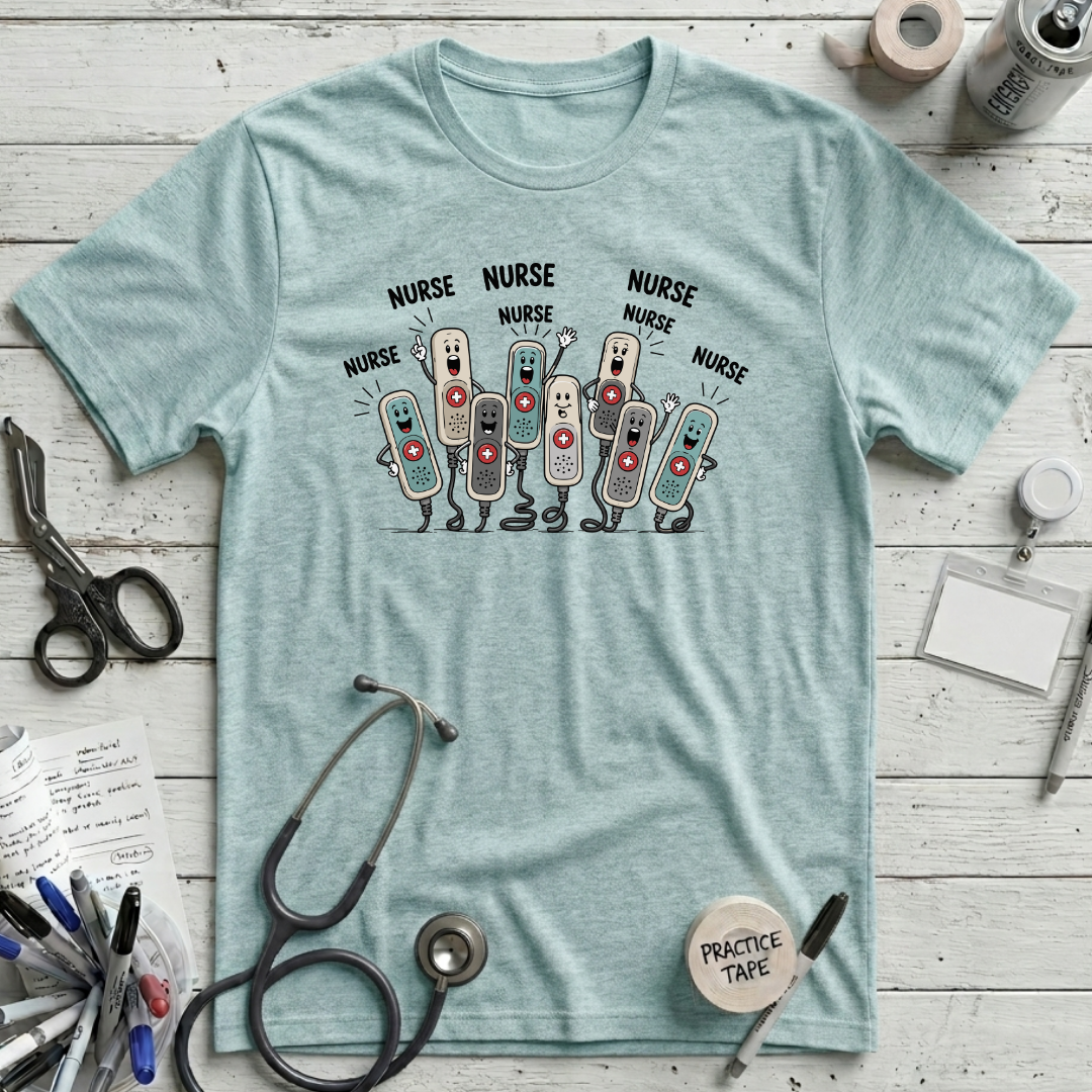 Call Light Chaos T-Shirt - Heather Ice Blue