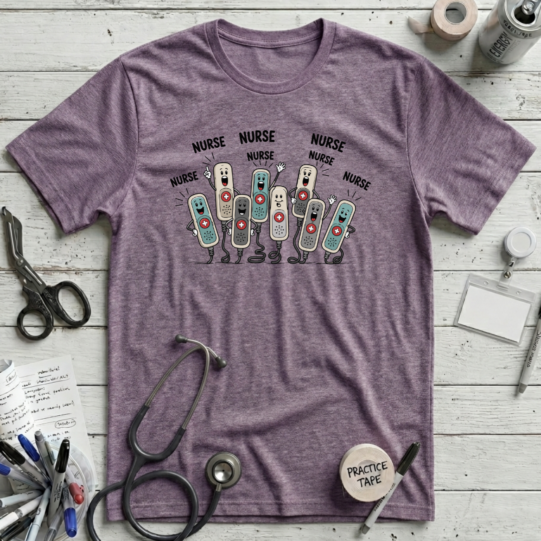 Call Light Chaos T-Shirt - Heather Purple