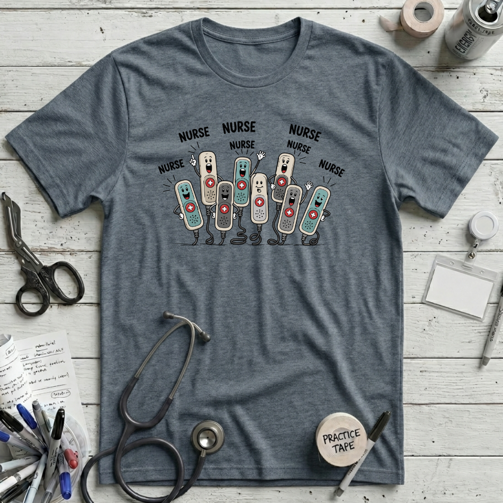 Call Light Chaos T-Shirt - Heather Slate