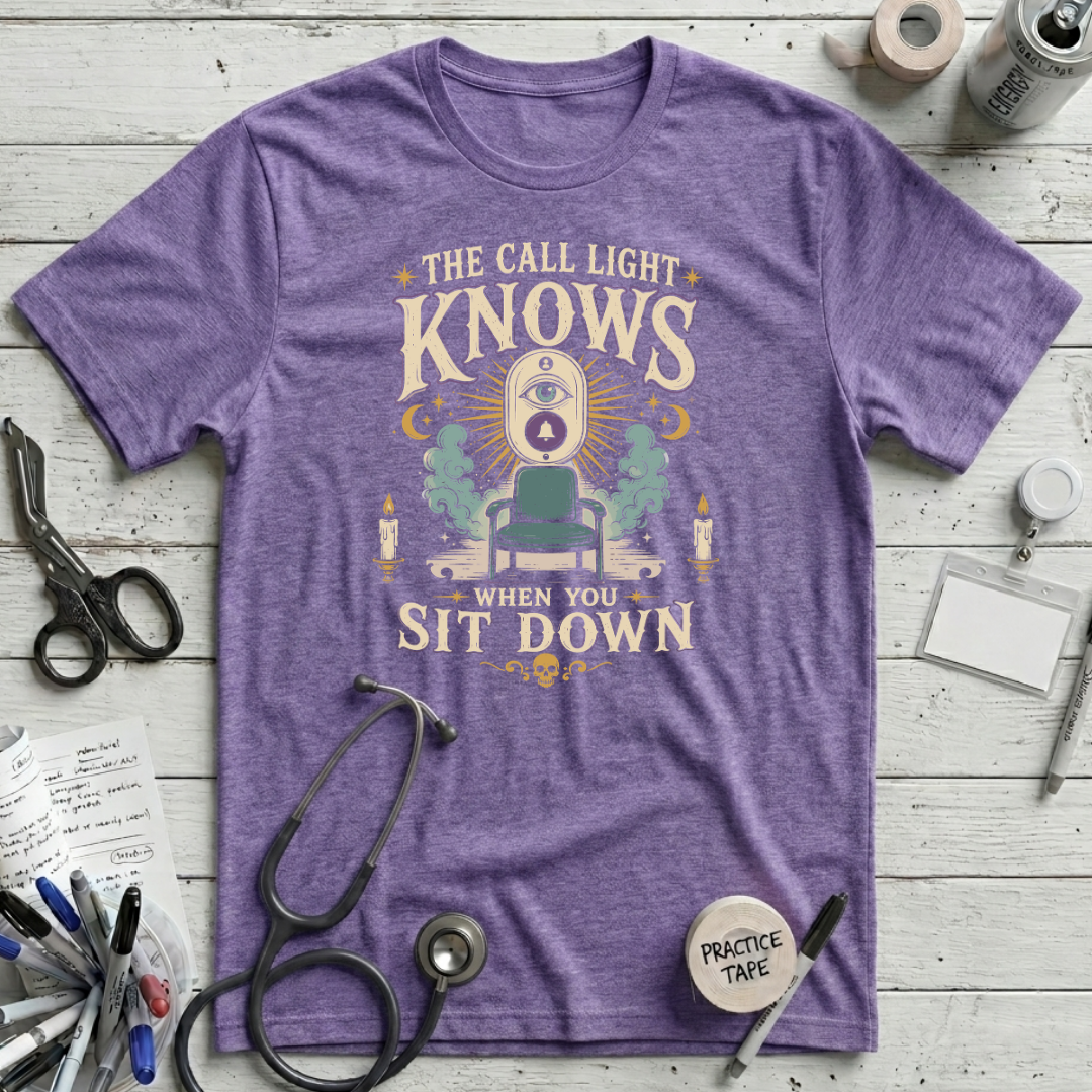 Call Light Knows T-Shirt - Heather Team Purple