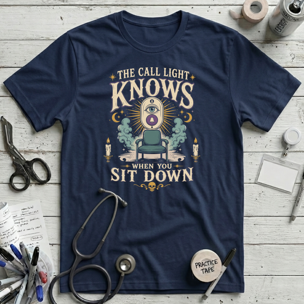 Call Light Knows T-Shirt - Navy