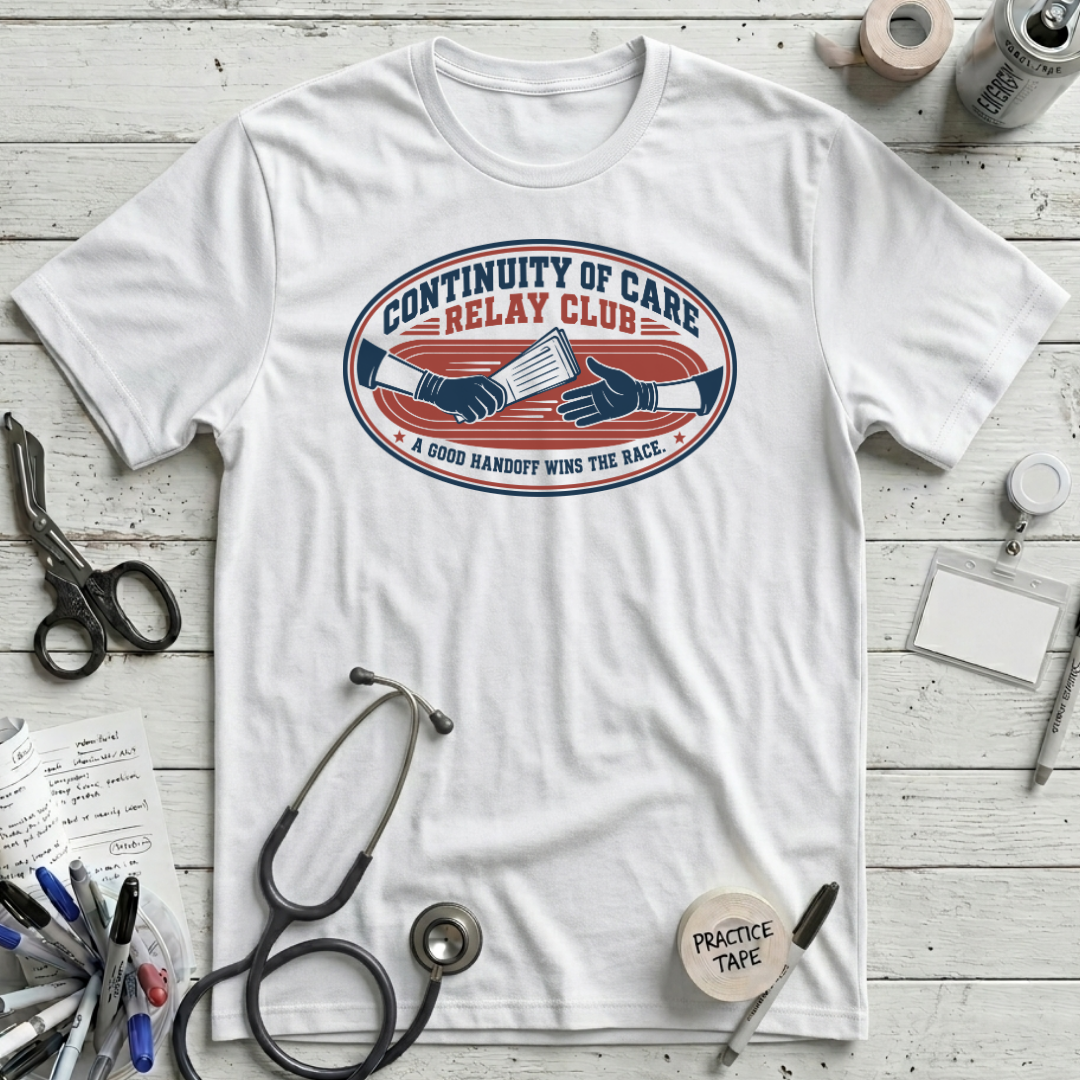Care Relay Club T-Shirt - White