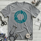 Charted Survived Repeat T-Shirt - Athletic Heather