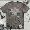Charting Never Ends T-Shirt - Dark Grey Heather