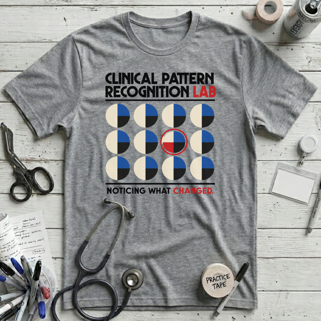 Clinical Pattern Recognition T-Shirt - Athletic Heather