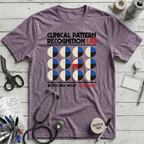 Clinical Pattern Recognition T-Shirt - Heather Purple
