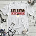Code Brown Horror T-Shirt - White