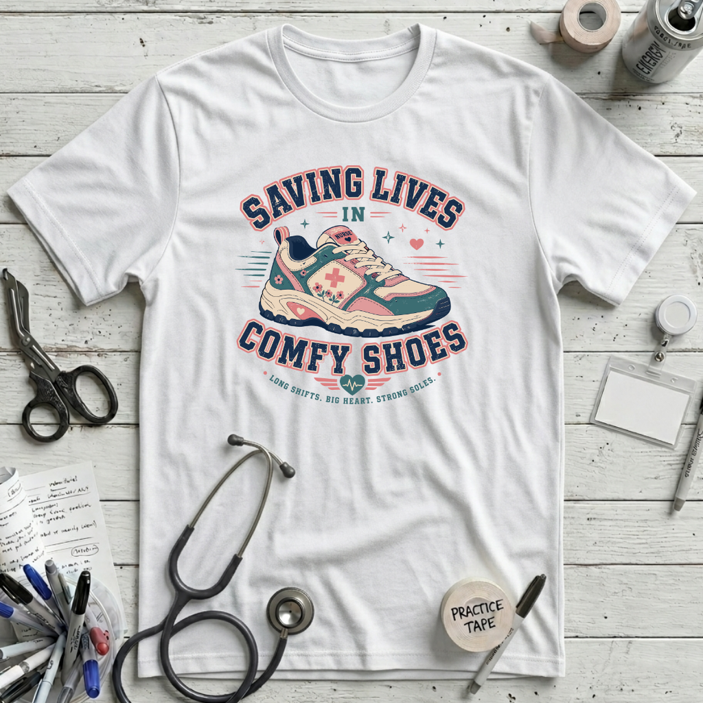 Comfy Shoes - White