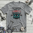 Computer Knows T-Shirt - Athletic Heather