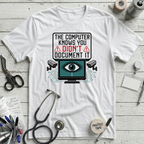 Computer Knows T-Shirt - White