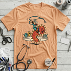 Cowgirl Microbe Rodeo T-Shirt - Peach
