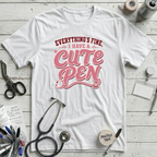 Cute Pen T-Shirt - White
