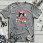Cute and Tired T-Shirt - Athletic Heather