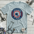 Cycle It Again T-Shirt - Heather Prism Ice Blue