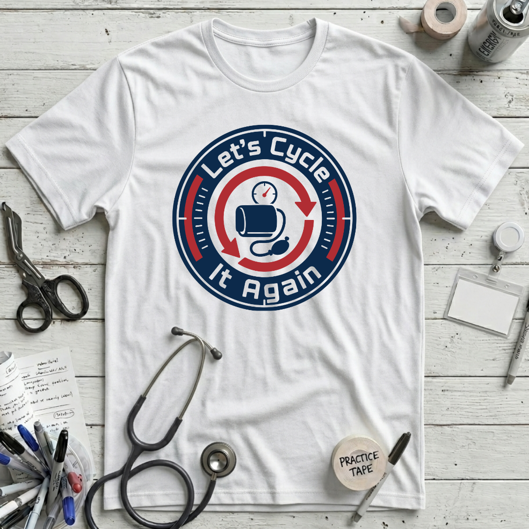 Cycle It Again T-Shirt - White