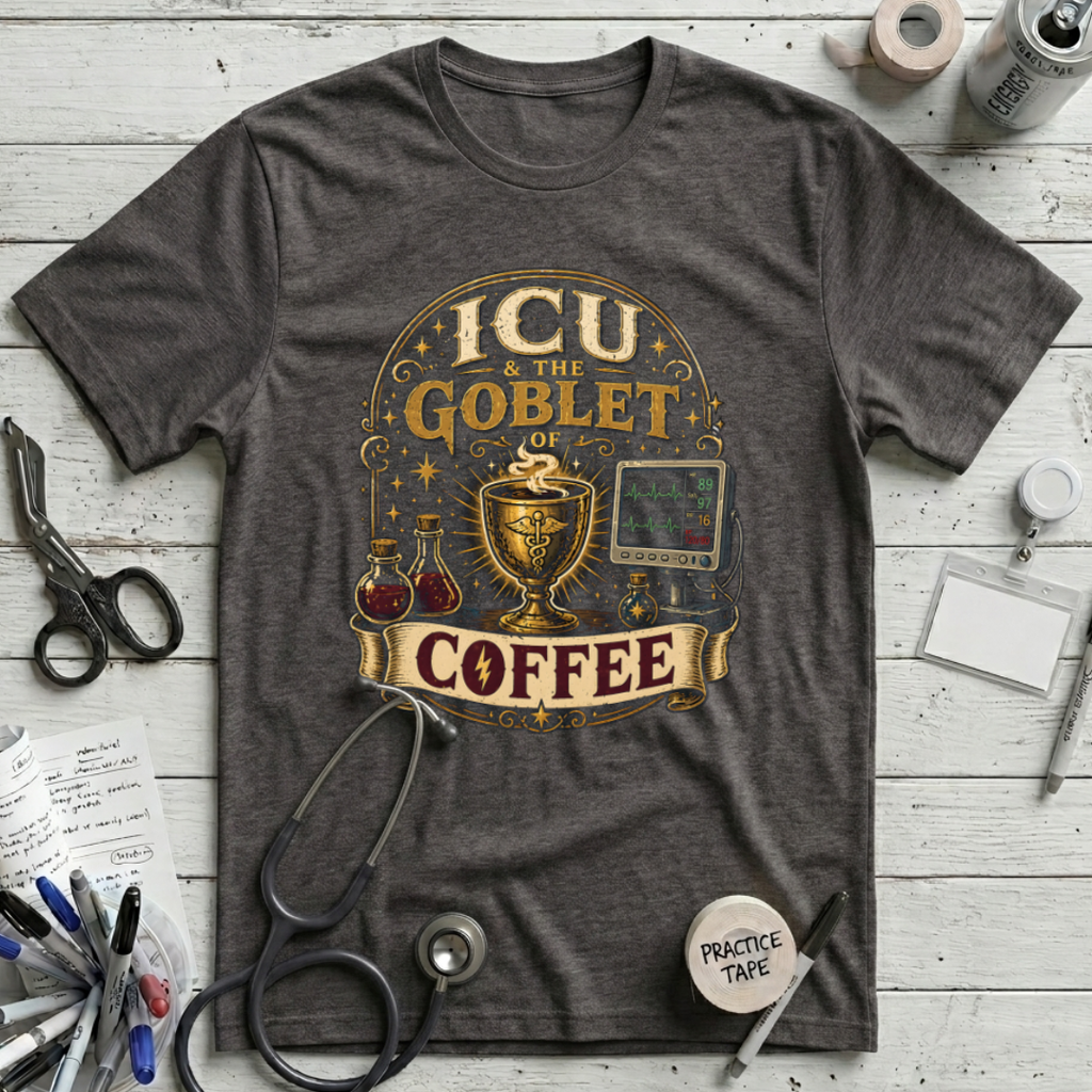 ICU & the Goblet of Coffee T-Shirt