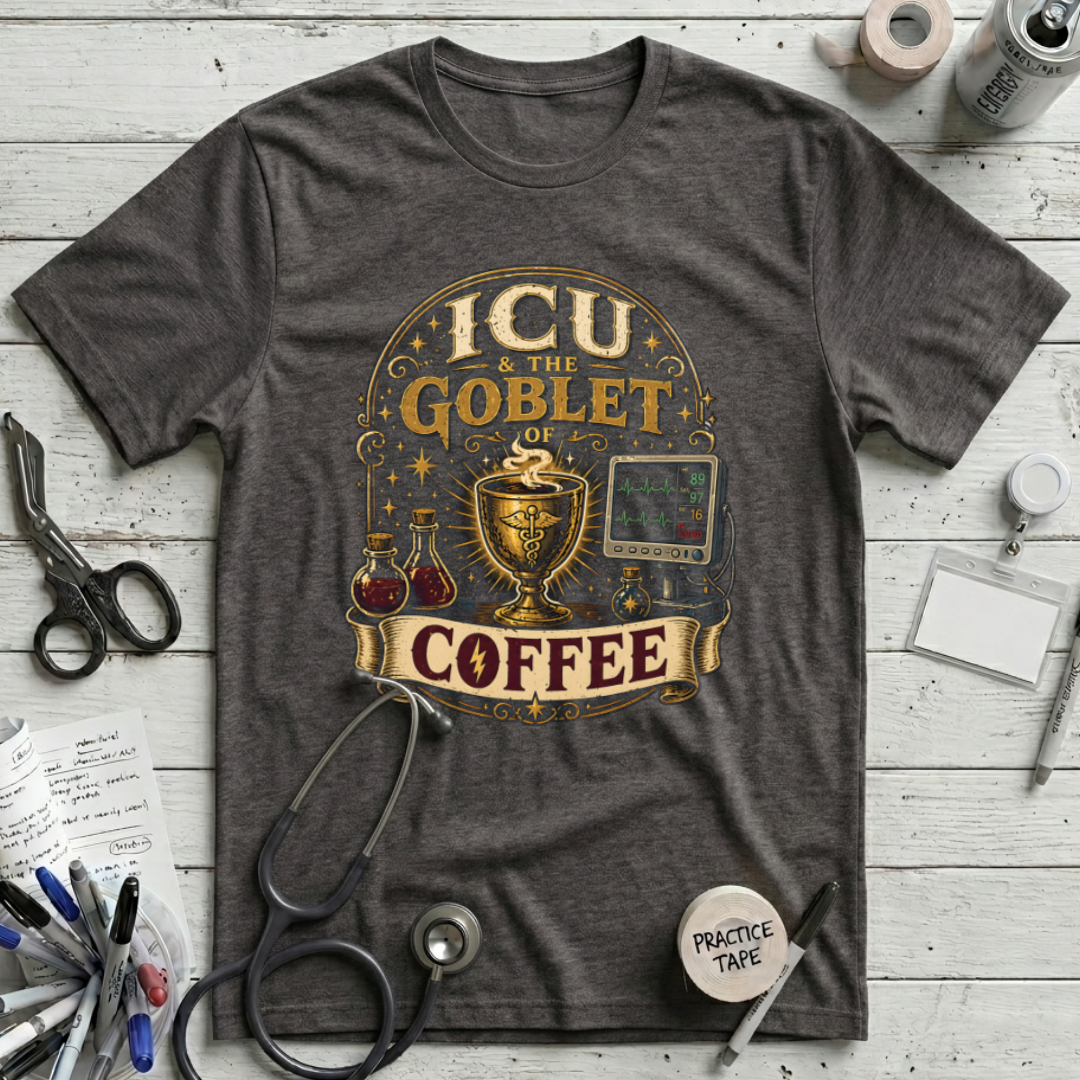 ICU & the Goblet of Coffee T-Shirt