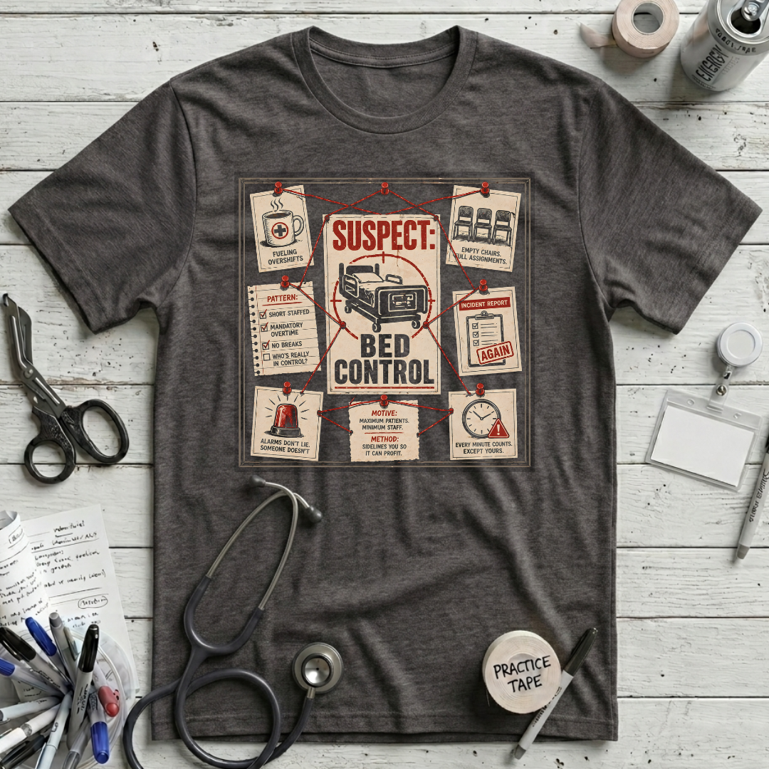 Suspect: Bed Control T-Shirt
