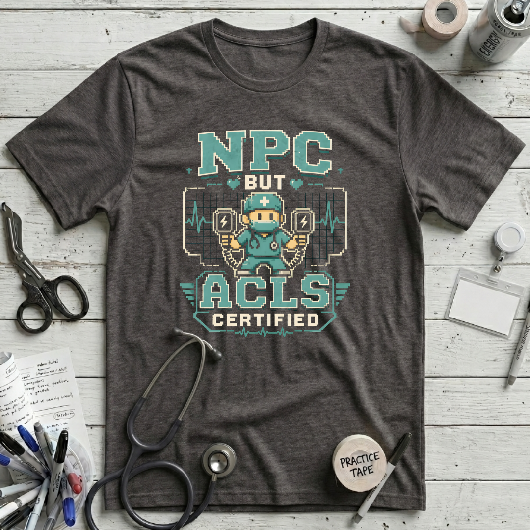 NPC but ACLS Certified T-Shirt