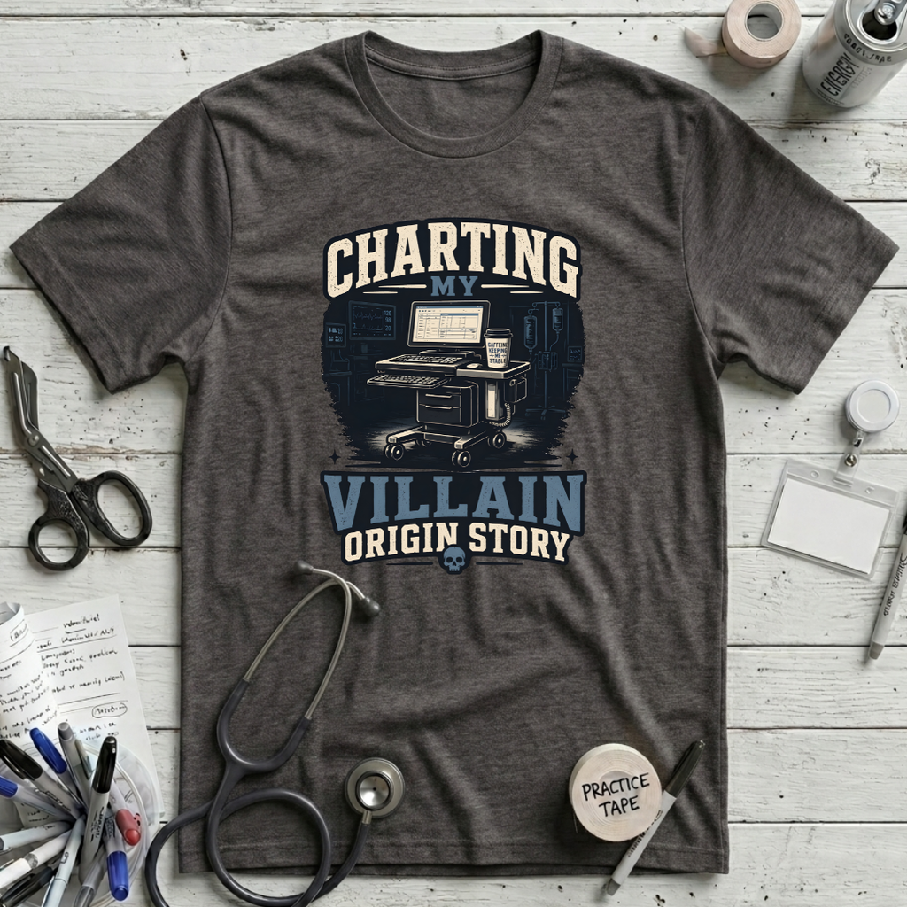 Charting My Villain Story T-Shirt