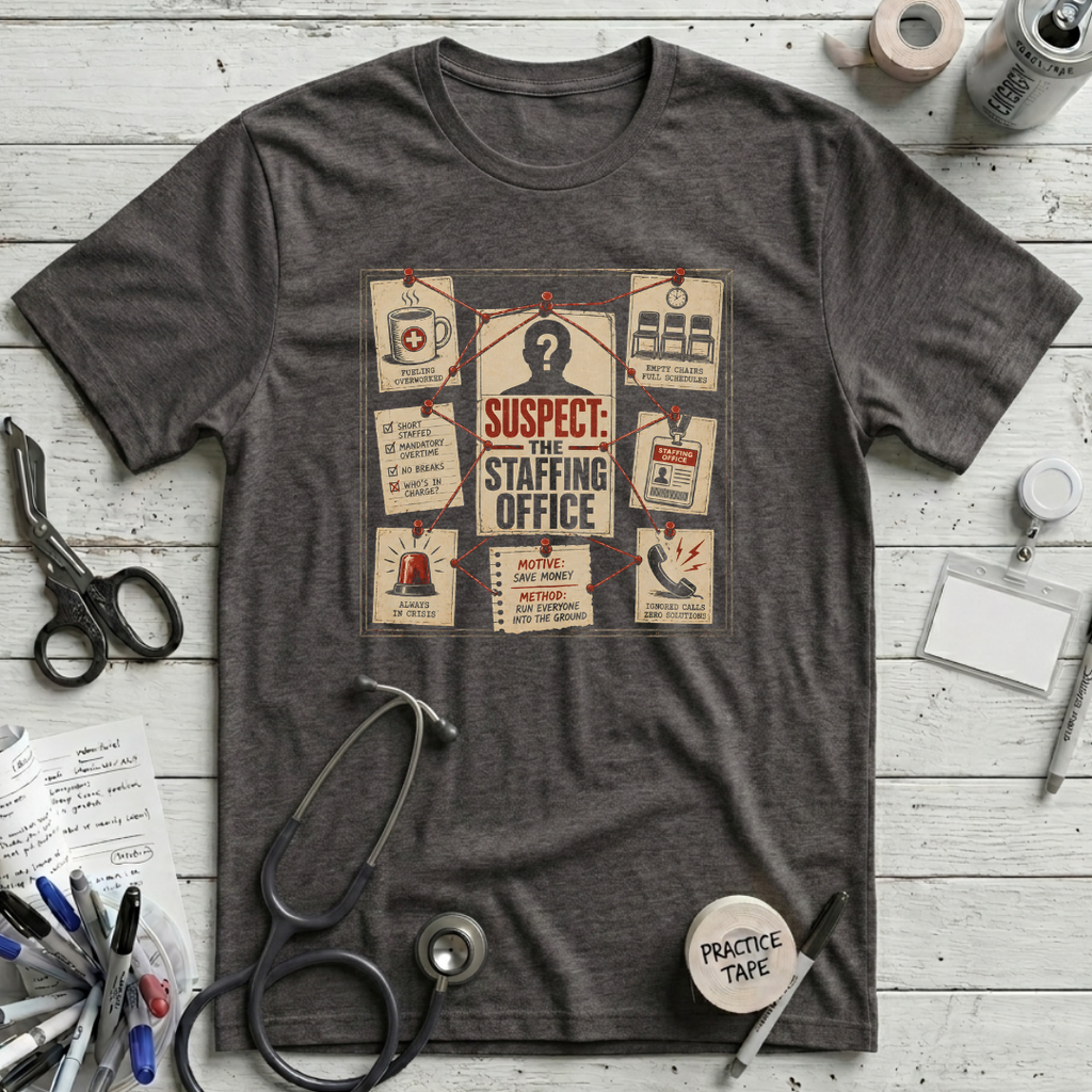 Suspect: Staffing Office T-Shirt