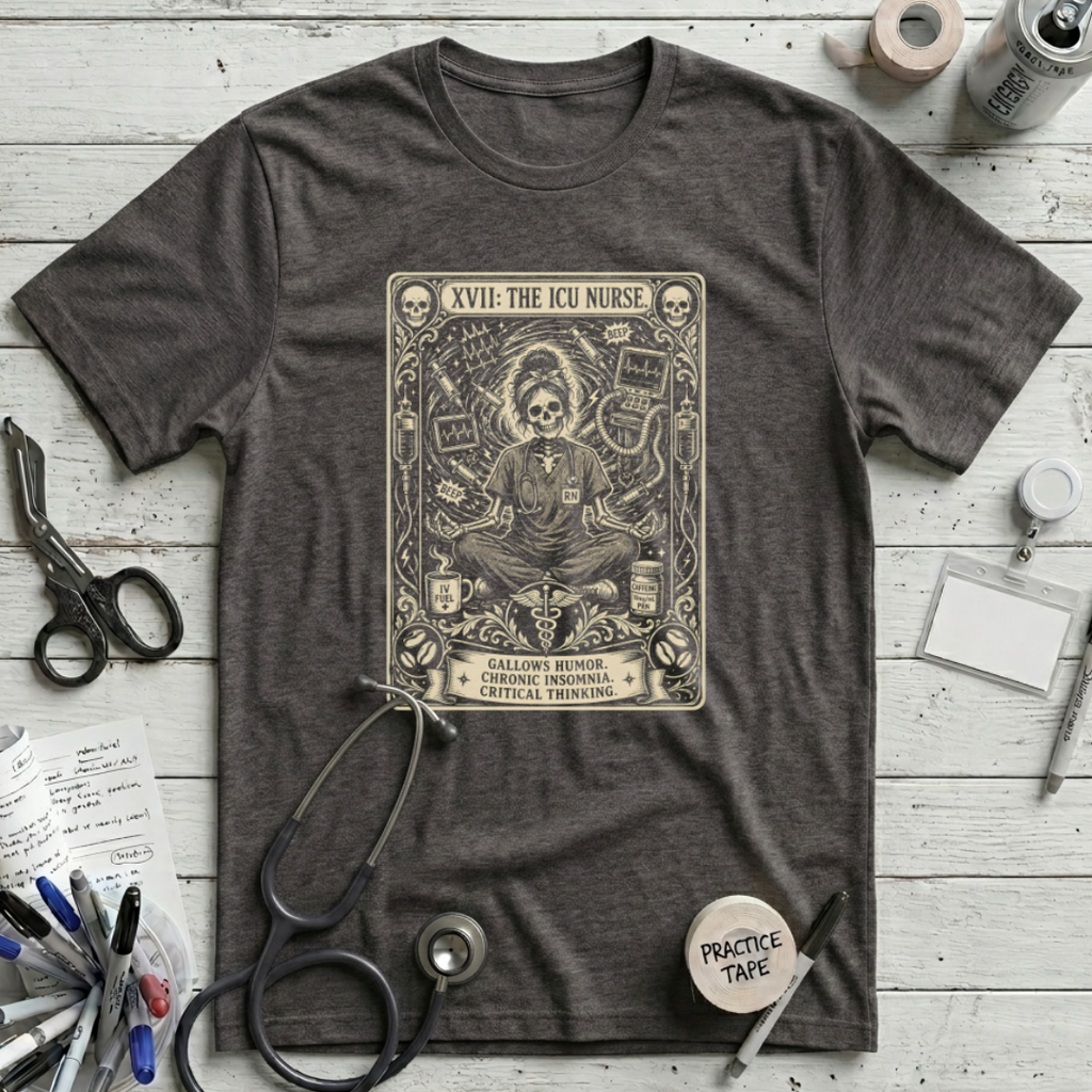 The ICU Nurse Card T-Shirt