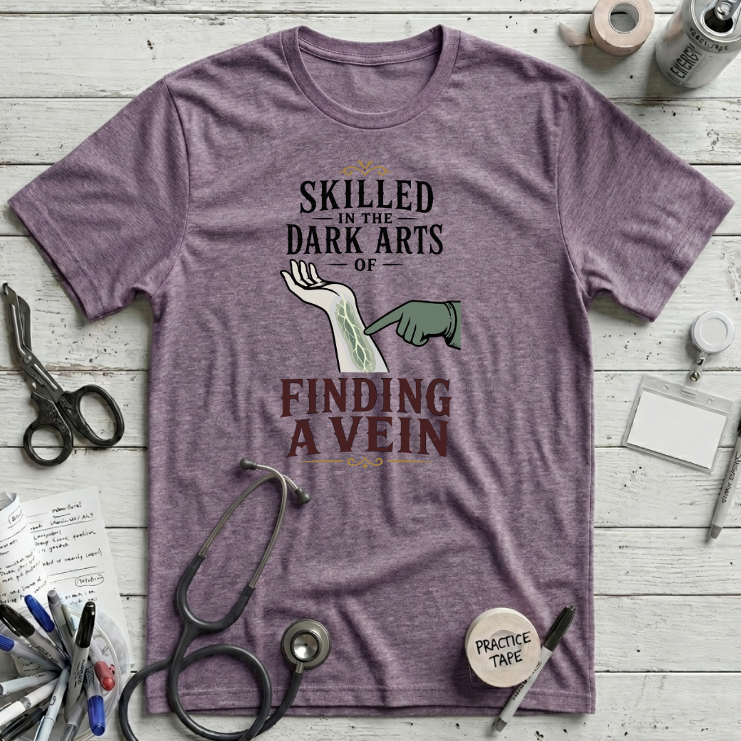 Dark Arts T-Shirt - Heather Purple