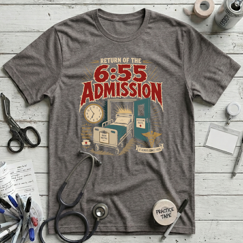 6:55 Admission - Dark Grey Heather