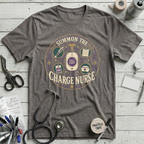 Summon Charge Nurse T-Shirt - Dark Grey Heather