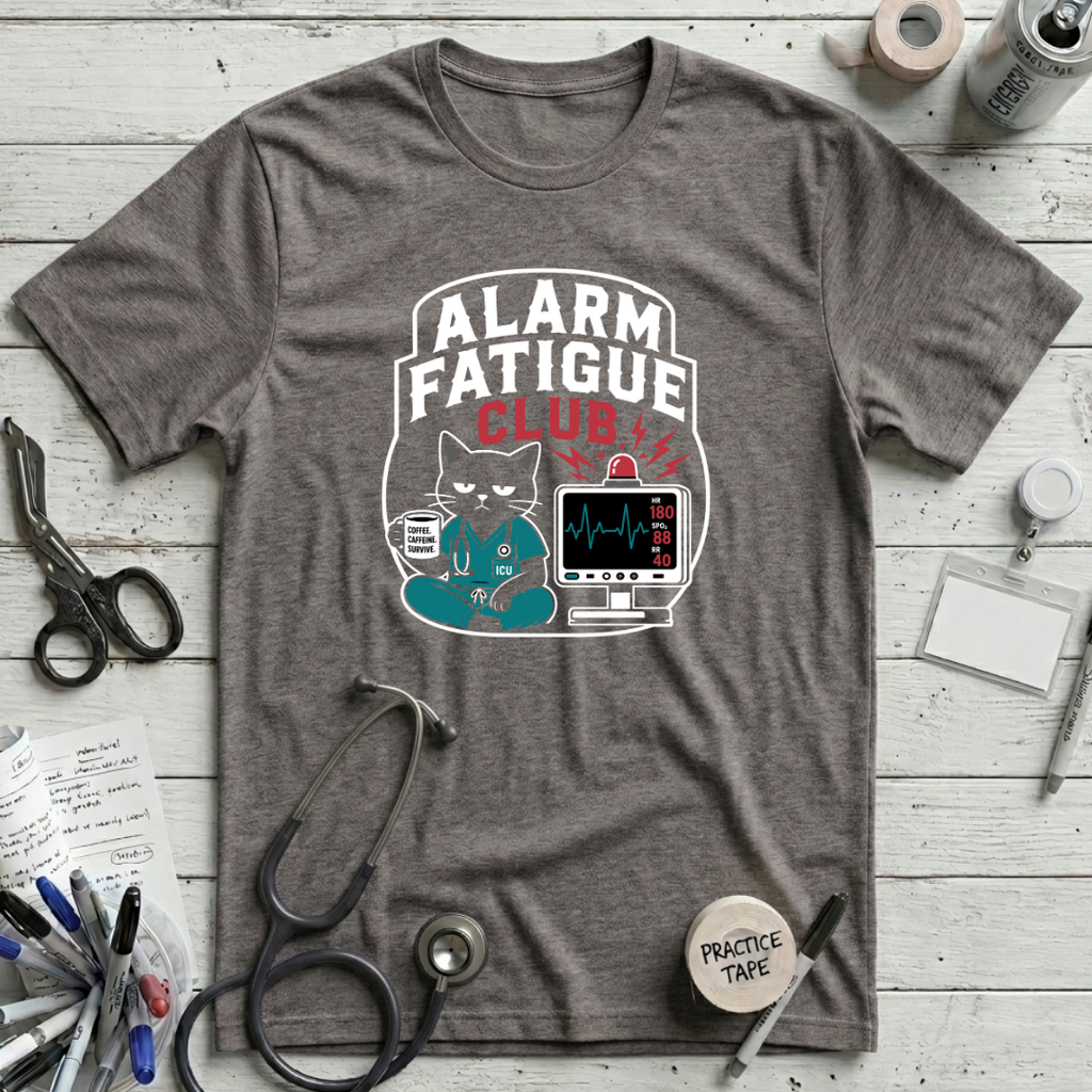 Alarm Fatigue Club - Dark Grey Heather