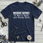 Dark Stormy Shift T-Shirt - Navy