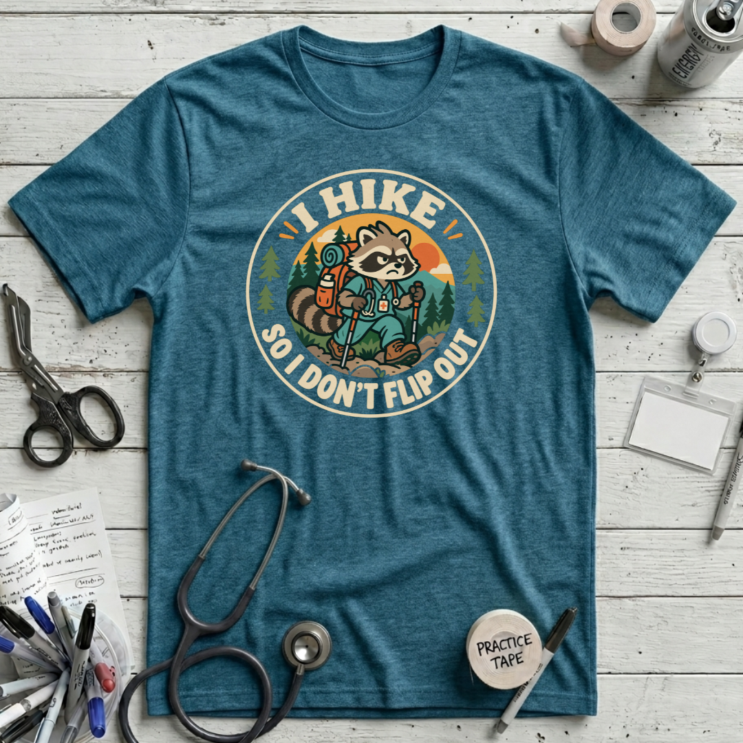 Grouchy Nurse Hiking T-Shirt