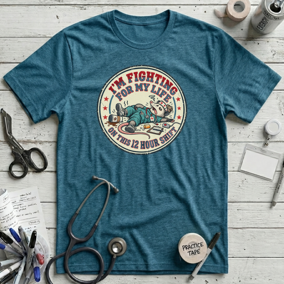 Exhausted Opossum T-Shirt