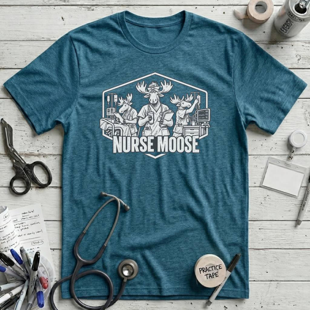 Nurse Moose ICU T-Shirt