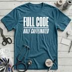 Half Caffeinated - Deep Teal