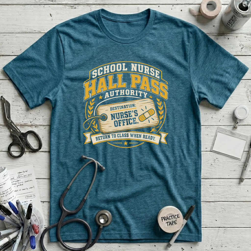 Hall Pass Authority T-Shirt