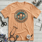 Department of Unfinished Beverages T-Shirt - Peach