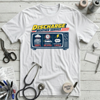 Discharge Forecast T-Shirt - White