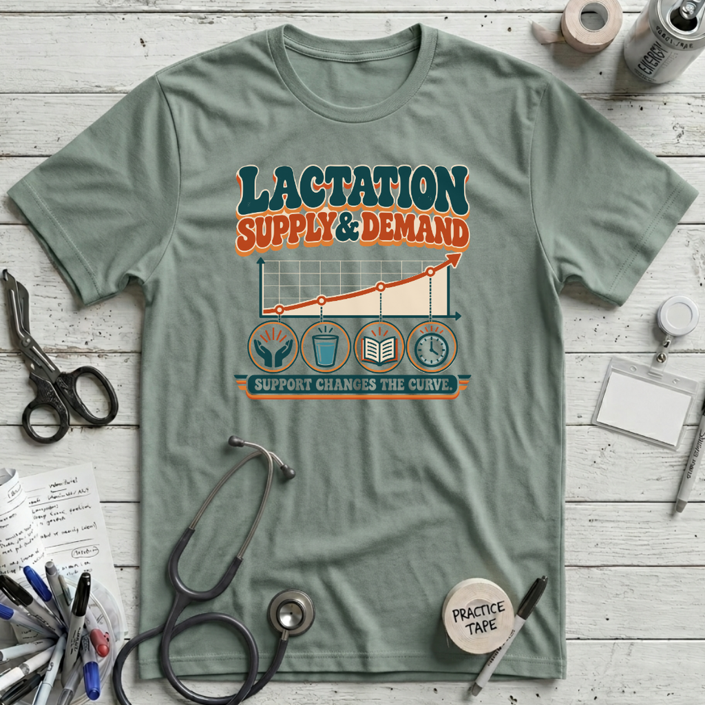 Lactation Supply Demand T-Shirt