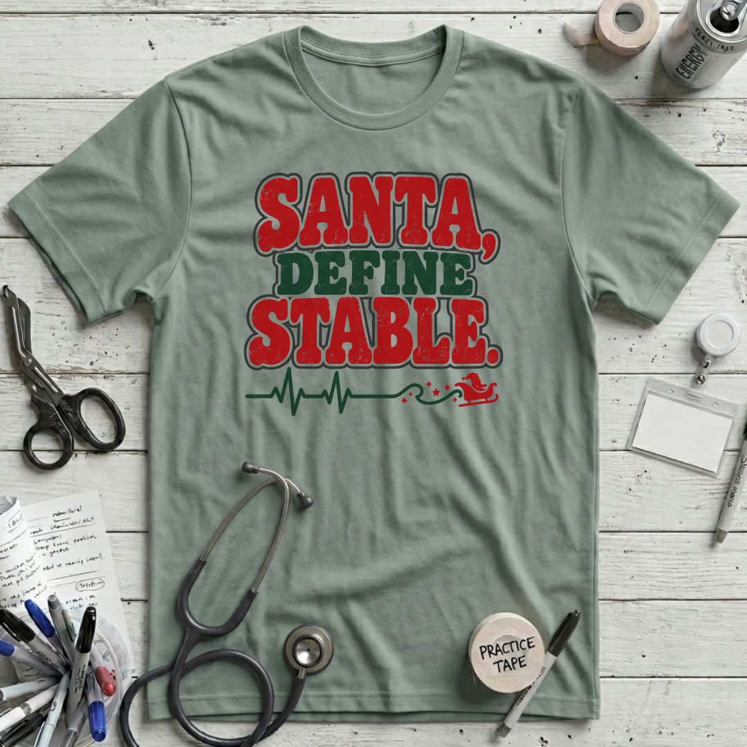 Santa Define Stable T-Shirt