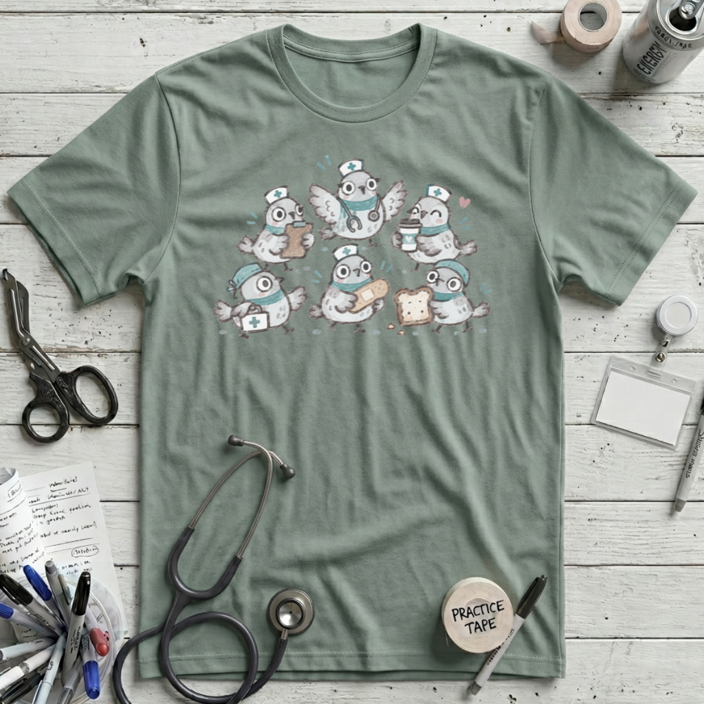 Pigeons on Call T-Shirt