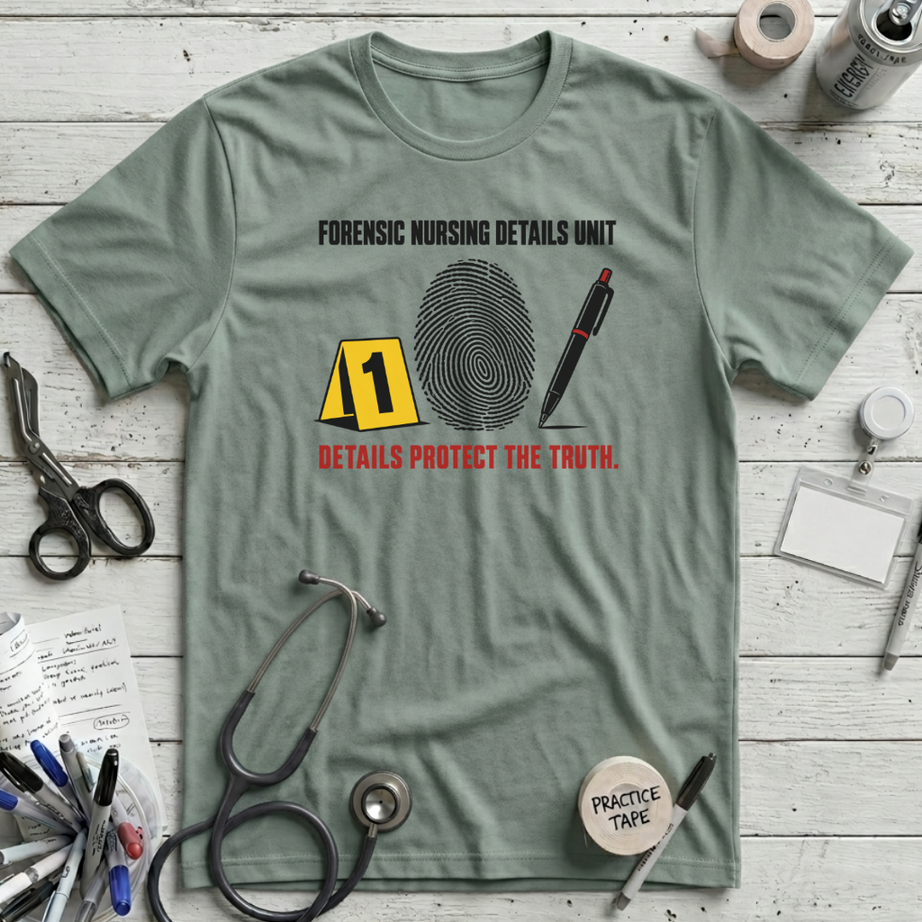 Forensic Nursing Details T-Shirt