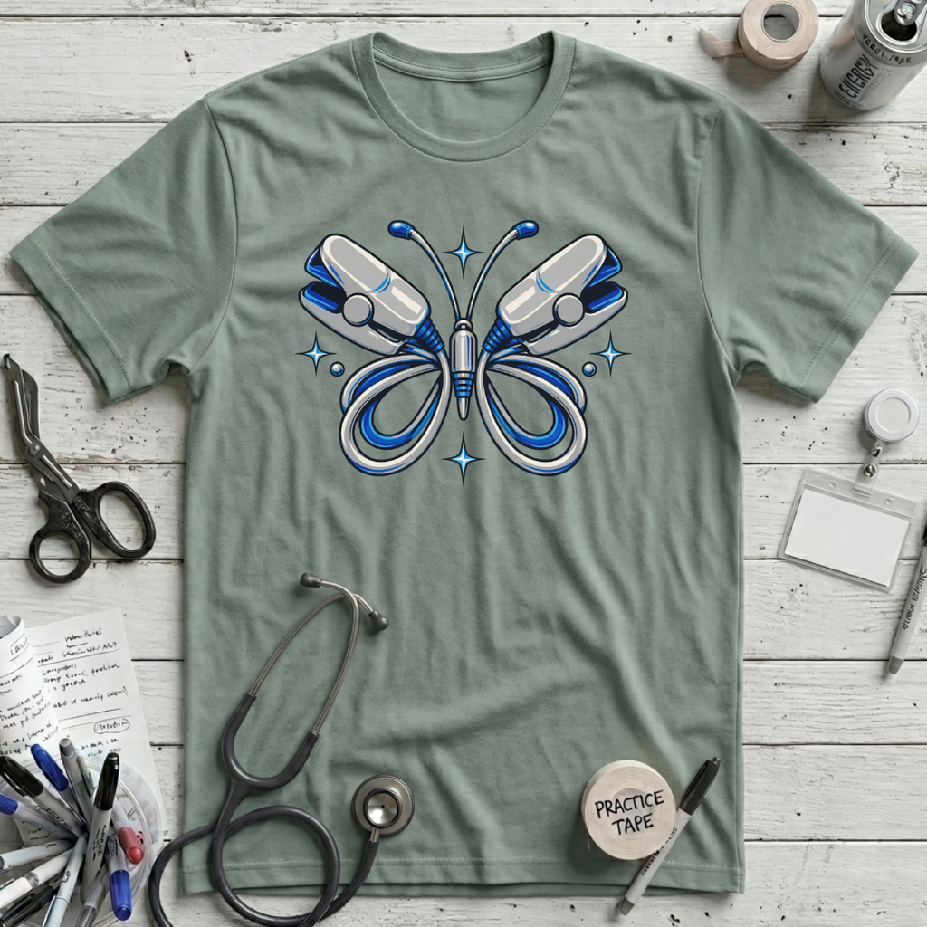 Pulse-Oximeter Butterfly T-Shirt