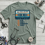 Med Pass Mixtape T-Shirt - Dusty Blue