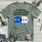 Clinical Translation T-Shirt - Dusty Blue
