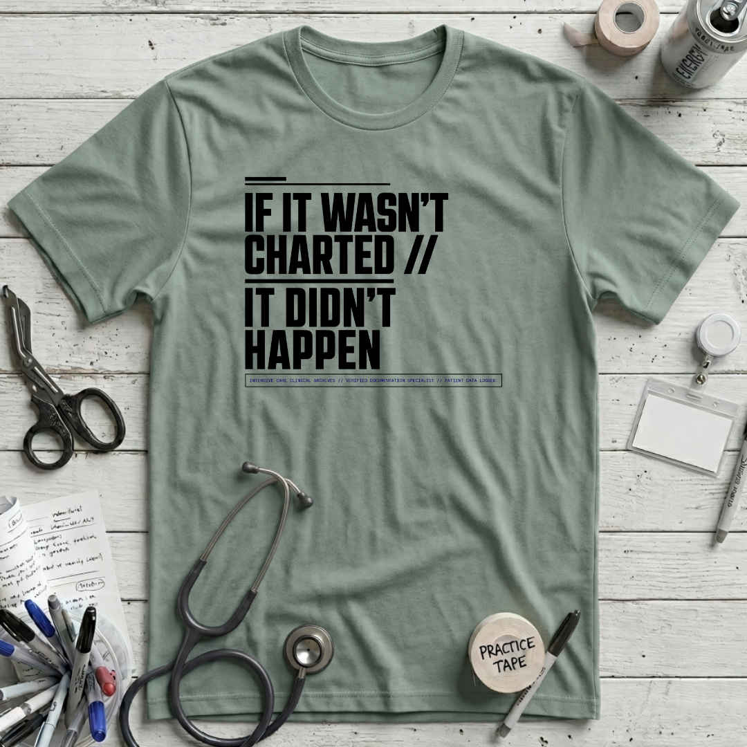 Wasn't Charted - Dusty Blue