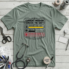 Current Mission T-Shirt - Dusty Blue